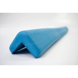 Protection d'angle de mur en mousse gris