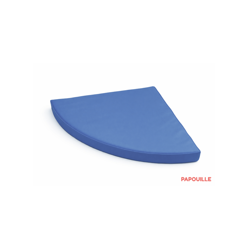 Tapis d'angle à 90° 1/4 rond 40x40x3cm fuchsia