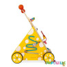 Chariot multi-activités chat en bois enfant (janod)