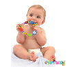 Anneau de dentition rigide et souple bug-a-loopﾙ - 3m+