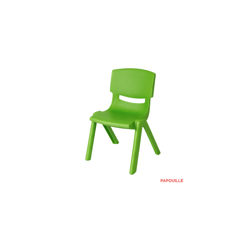 Chaise enfant monobloc T1 Jaune