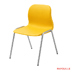 Chaise empilable clara t00 vert