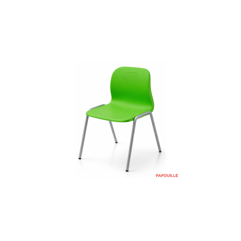 Chaise empilable clara t0 bleu