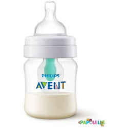 Biberon col large avent anti-colic - 260 ml avec valve airfree™