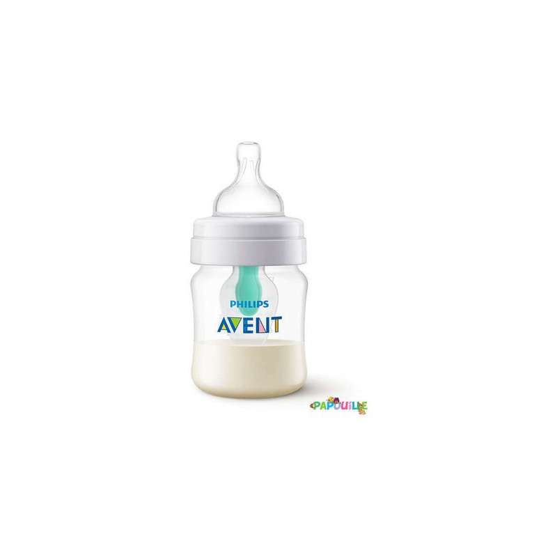 Biberon col large avent anti-colic - 260 ml avec valve airfree™