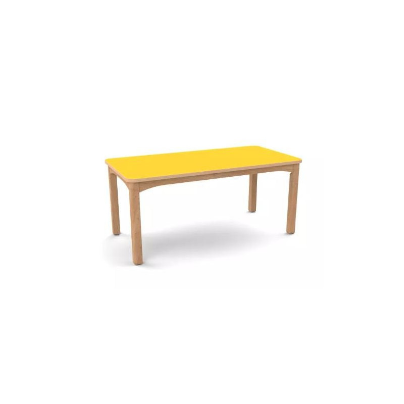 Table en bois 120 x 80 cm t0 naturel