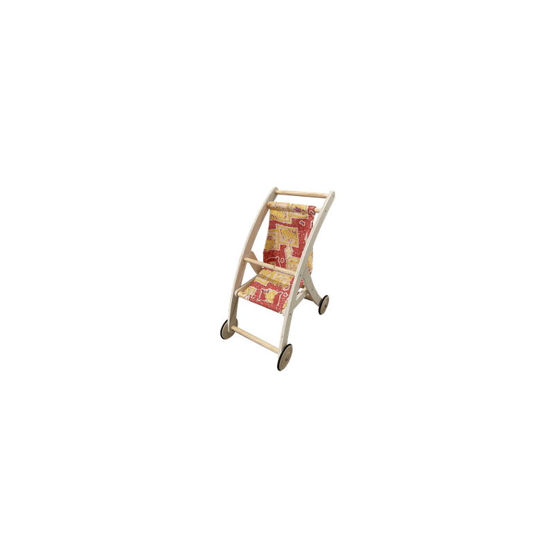 Poussette en bois pour enfant