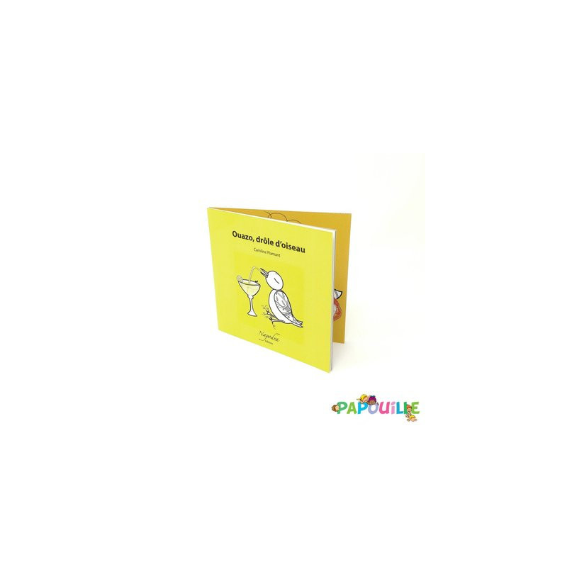 Livre enfant ouazo, drôle d'oiseau