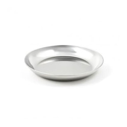 Assiette creuse inox