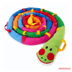 Serpent chenille 16 enfants en balade