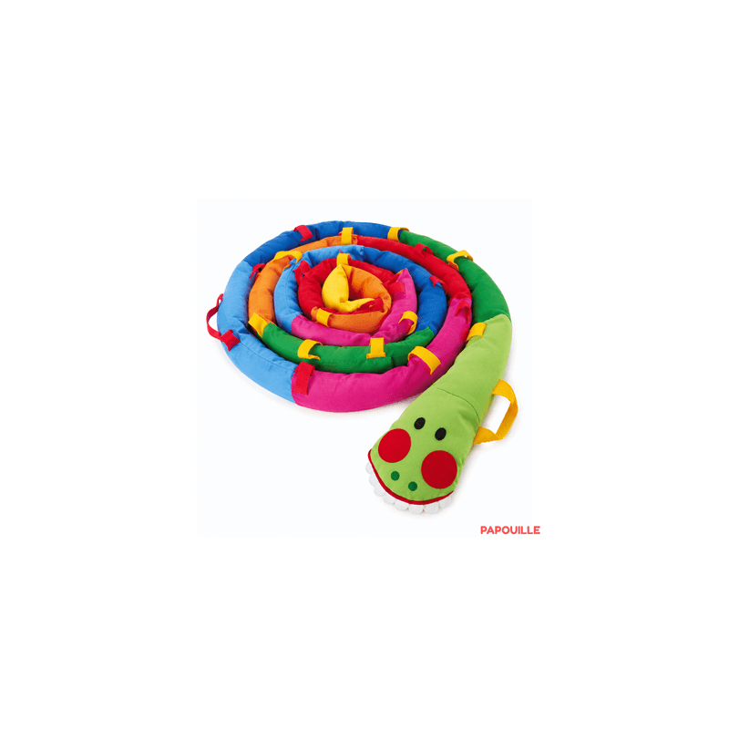 Serpent chenille 16 enfants en balade