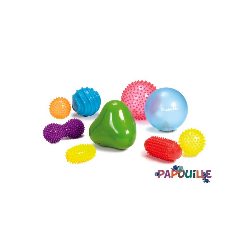 9 balles sensorielles