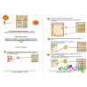 Carte d'apprentissage avec boîte de tri montessori en bois