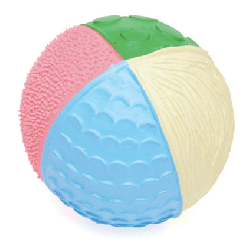 Balle texturée sensorielle pastel