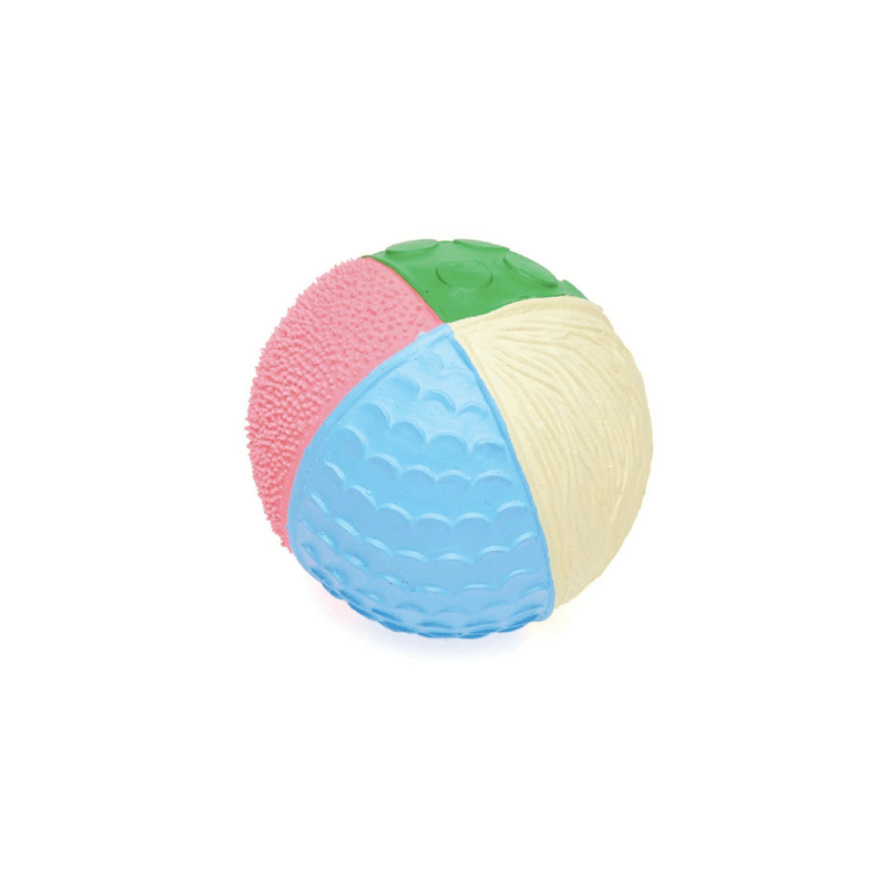 Balle texturée sensorielle pastel
