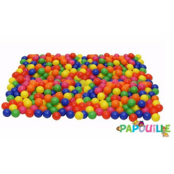 Sac de 250 balles piscine multi color