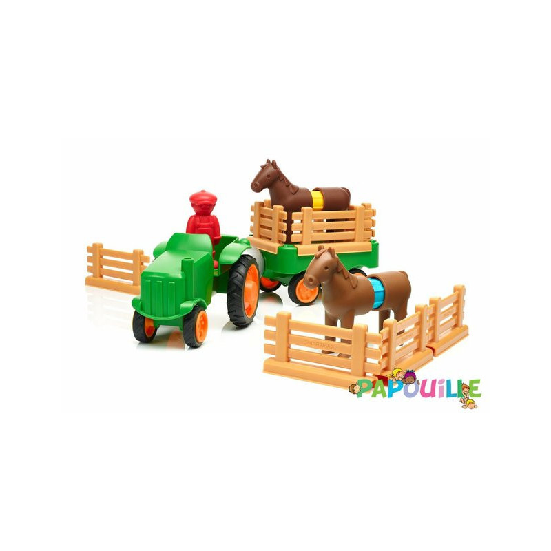 Le tracteur magnétique de la ferme