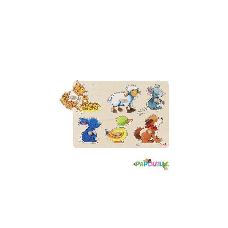 Puzzles avec images cachées maman et ses petits