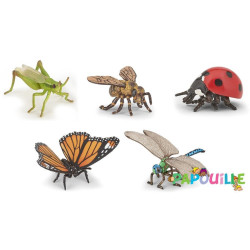 Figurines les insectes du jardin