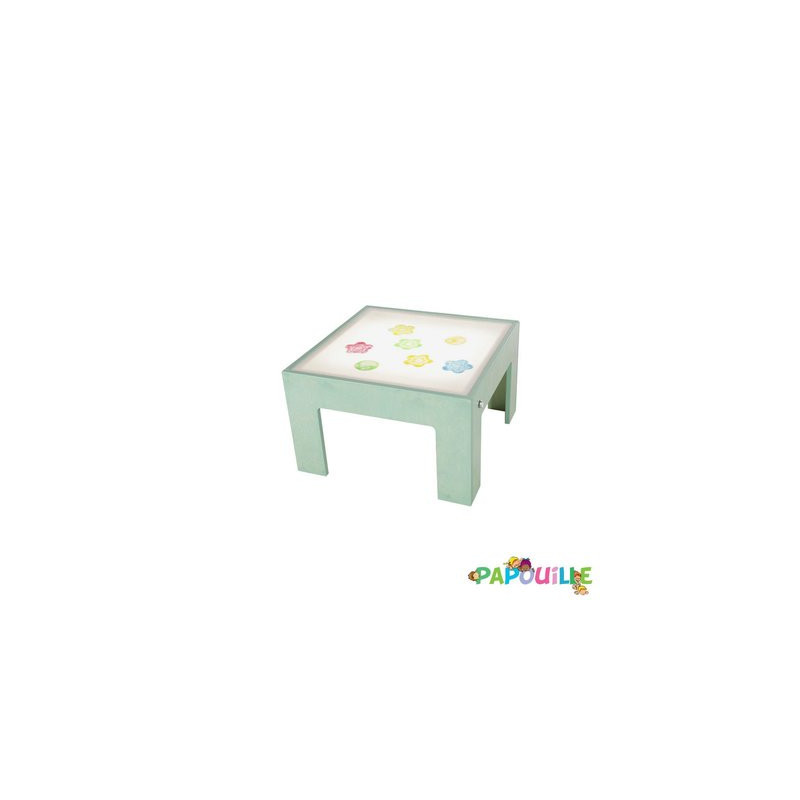 Mini table lumineuse créative