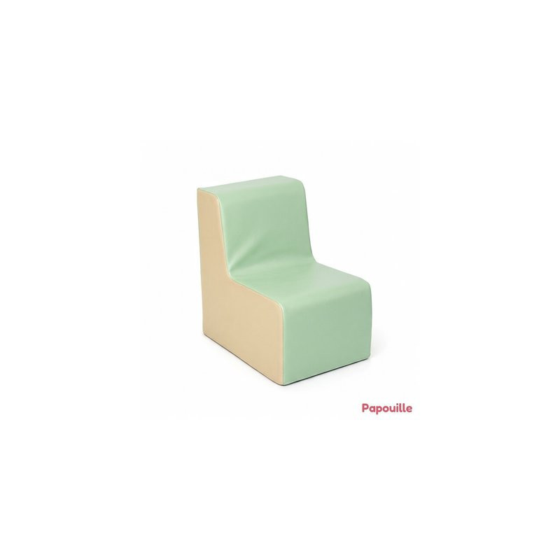 Chaise en mousse 1 places hauteur 25 cm