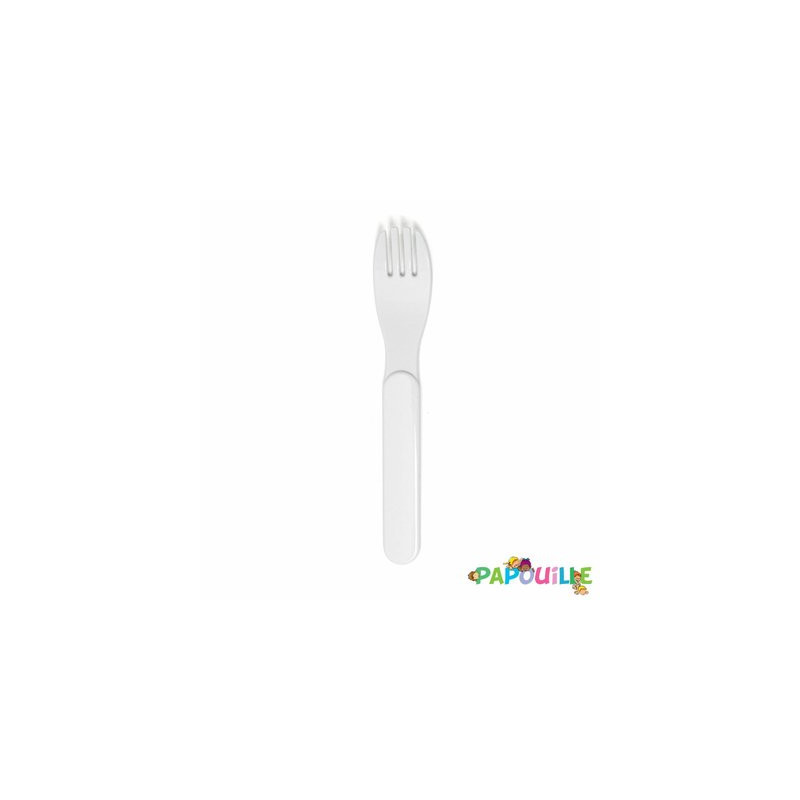 Fourchette copolyester blanc