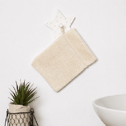 Gant de toilette 100% coton bio 15 x 21 cm