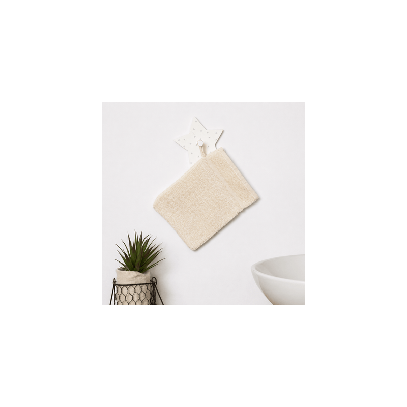 Gant de toilette 100% coton bio 15 x 21 cm