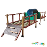 Parcours pour aire de jeu enfant