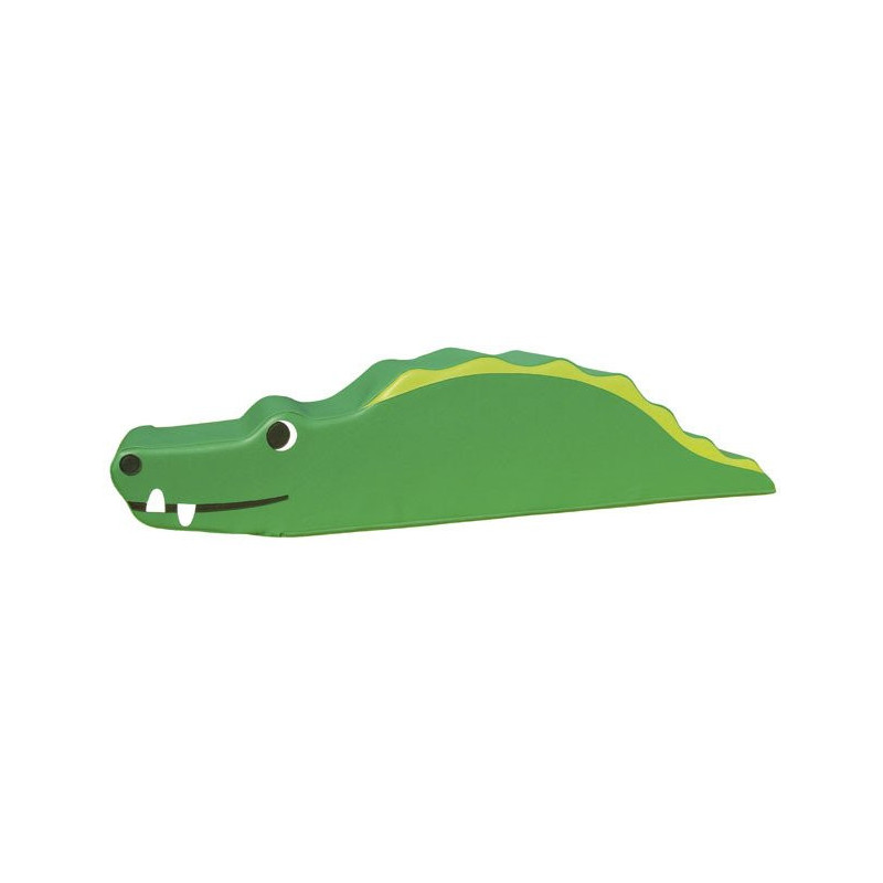 Crocodile à bascule en mousse