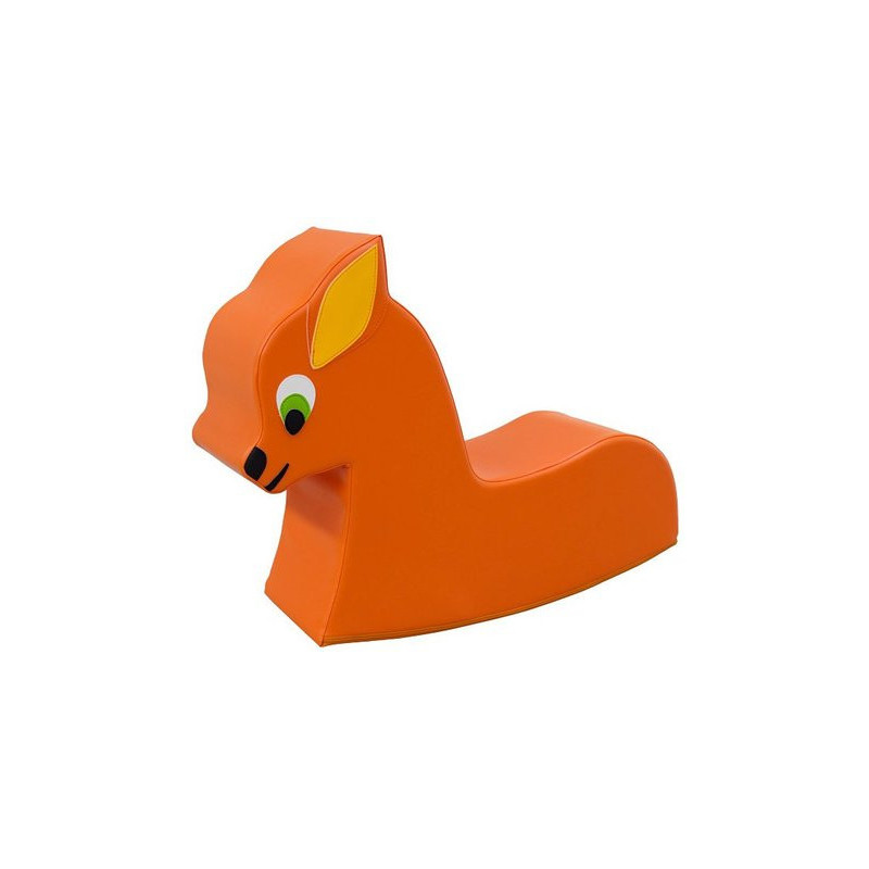 Cerf à bascule en mousse