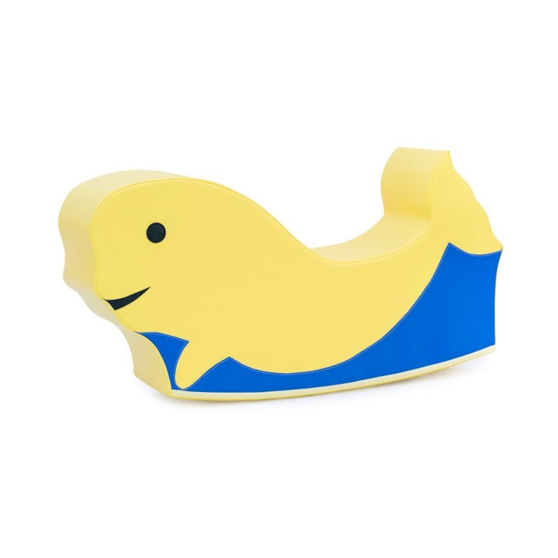 Baleine à bascule en mousse