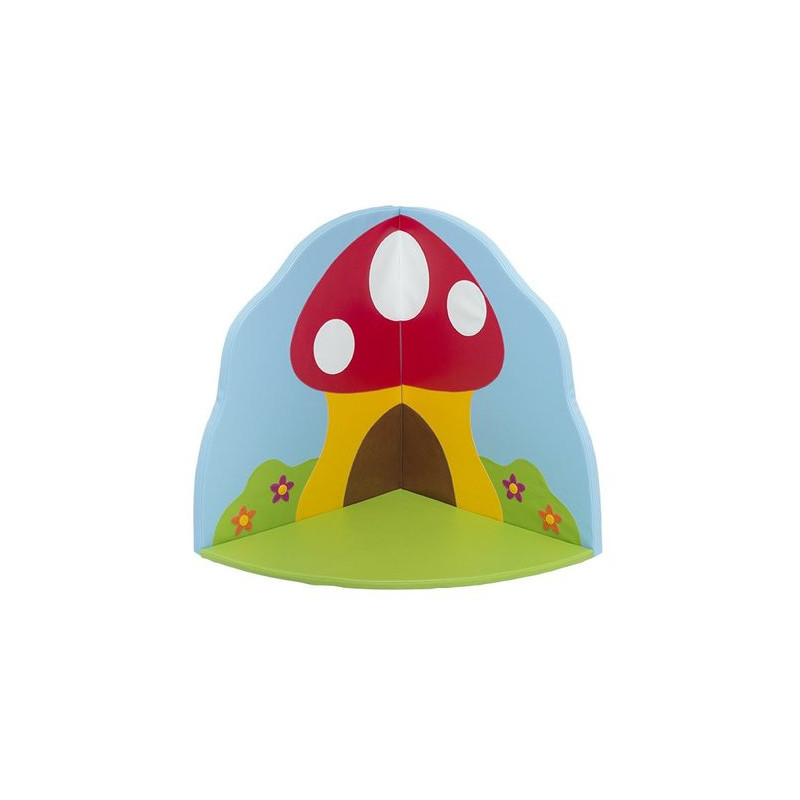 Petit tapis mural champignons