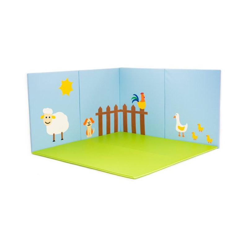 Grand tapis mural la ferme