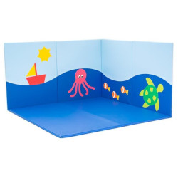 Grand tapis mural la mer