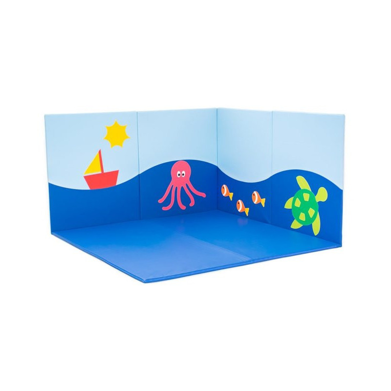 Grand tapis mural la mer