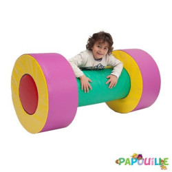 Jeu de motricité rouleau