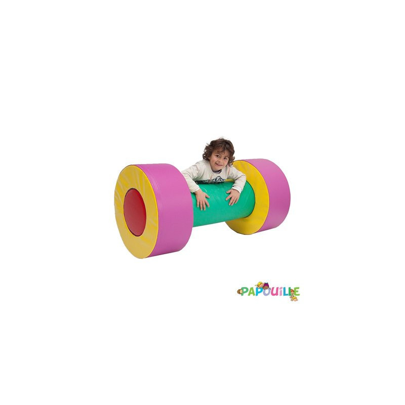 Jeu de motricité rouleau