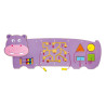 Tableau de motricité mural hippopotame