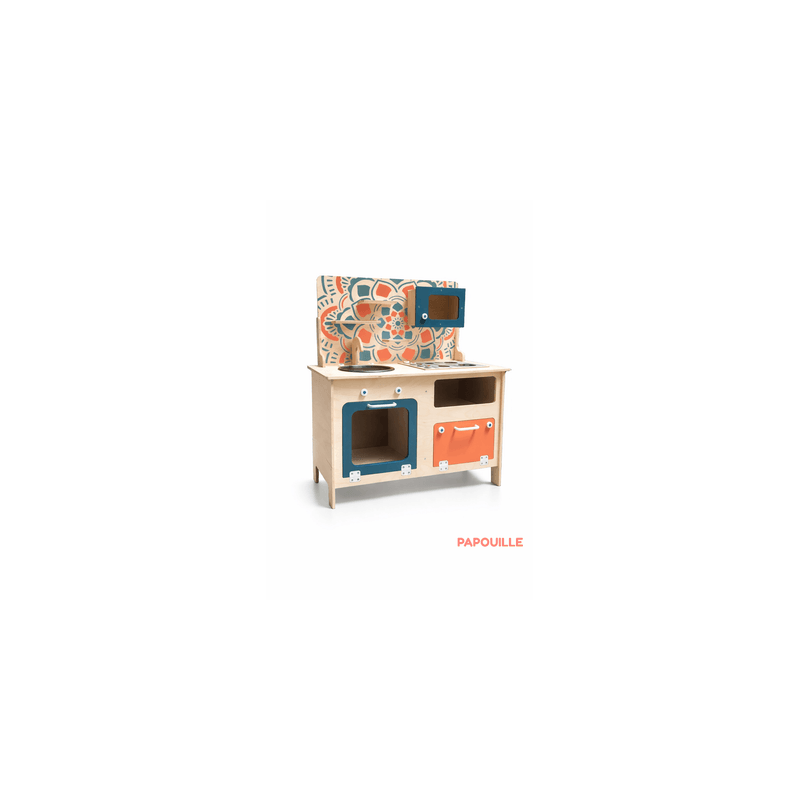 Cuisine en bois moderne pour enfant