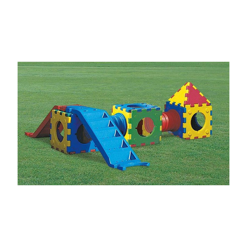 Grand aire de jeux cubique - enfant