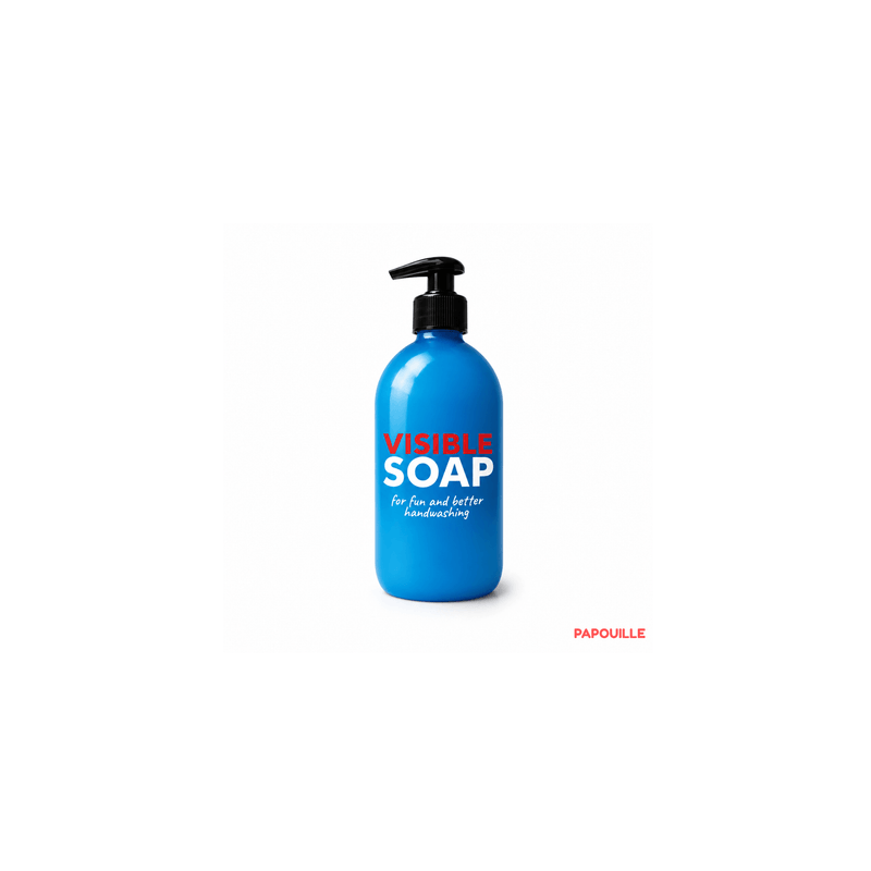 Savon enfant visible bleu 500 ml