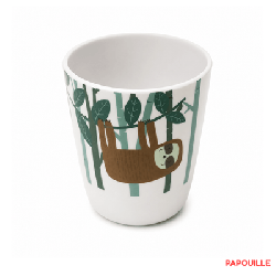 Gobelet pour enfant en mélamine à motif 16cl animaux de la foret