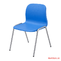 Chaise empilable clara t3 jaune