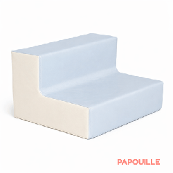 Banquette 2 places en mousse - hauteur 15 cm