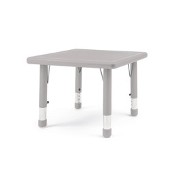 Table carré crèche réglable en hauteur t0 à t3