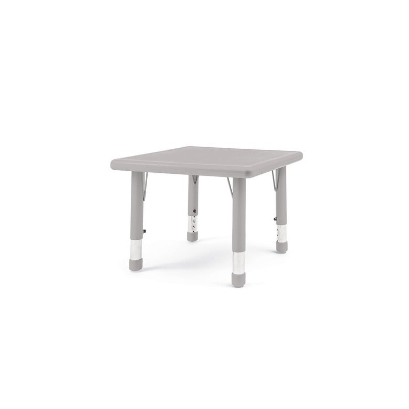 Table carré crèche réglable en hauteur t0 à t3
