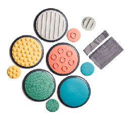 Disques tactiles enfant 1 an et +