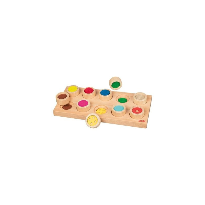 Jeu de mémo tactile