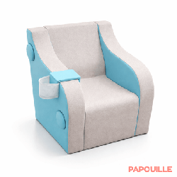 Fauteuil d'allaitement avec dossier ergonomique Fuchsia